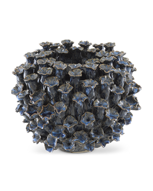 Currey & Co Manitapi Small Blue Vase | 1200-0304