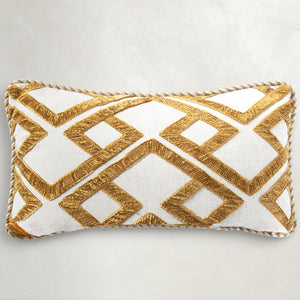 Diamond in the Rough Indoor Lumbar Pillow | Gabriella White - SCH-G105-202125