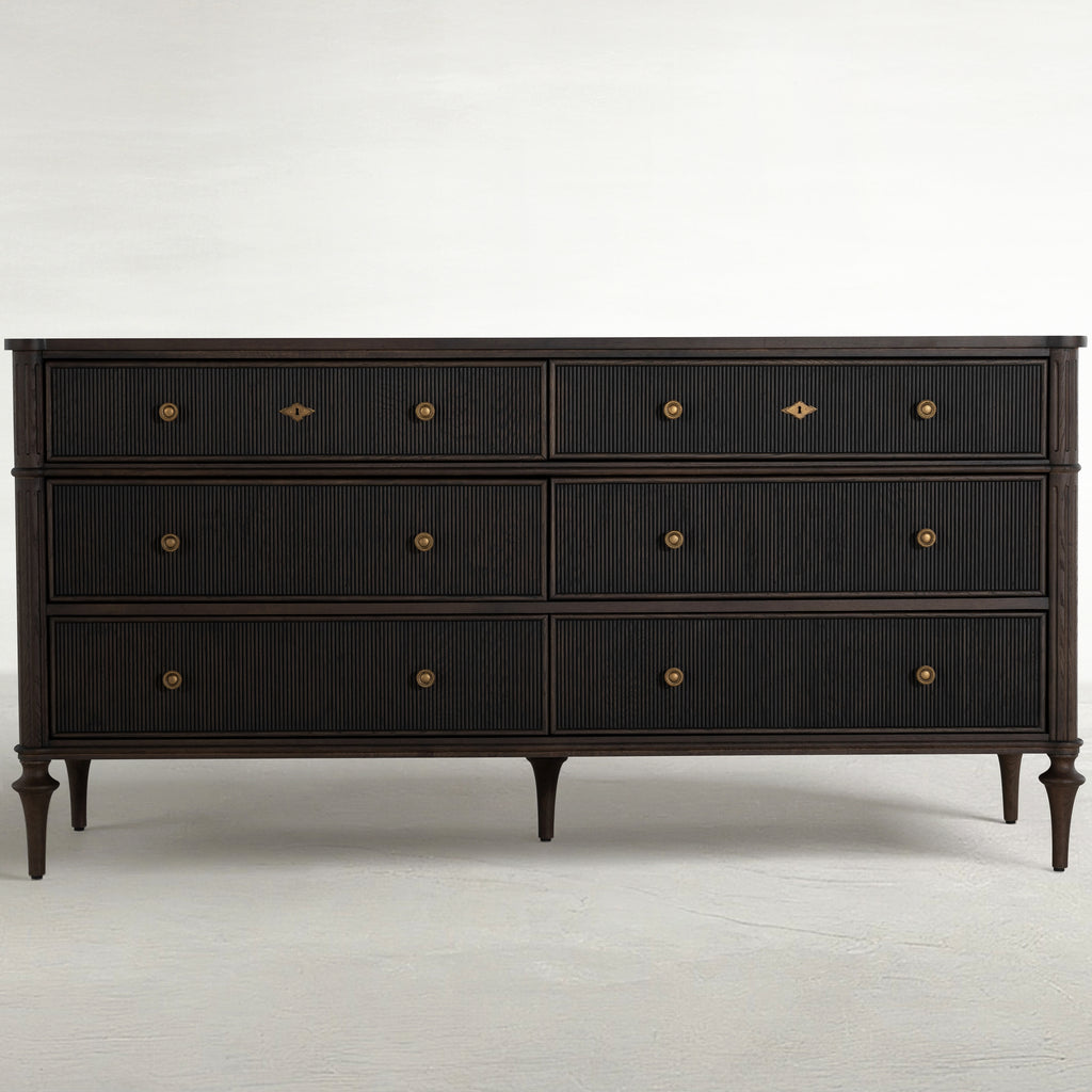 Andrea Oak Wood Dresser