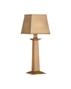 Wander Antique Brass Cordless Table Lamp | Currey & Co - 6700-0039