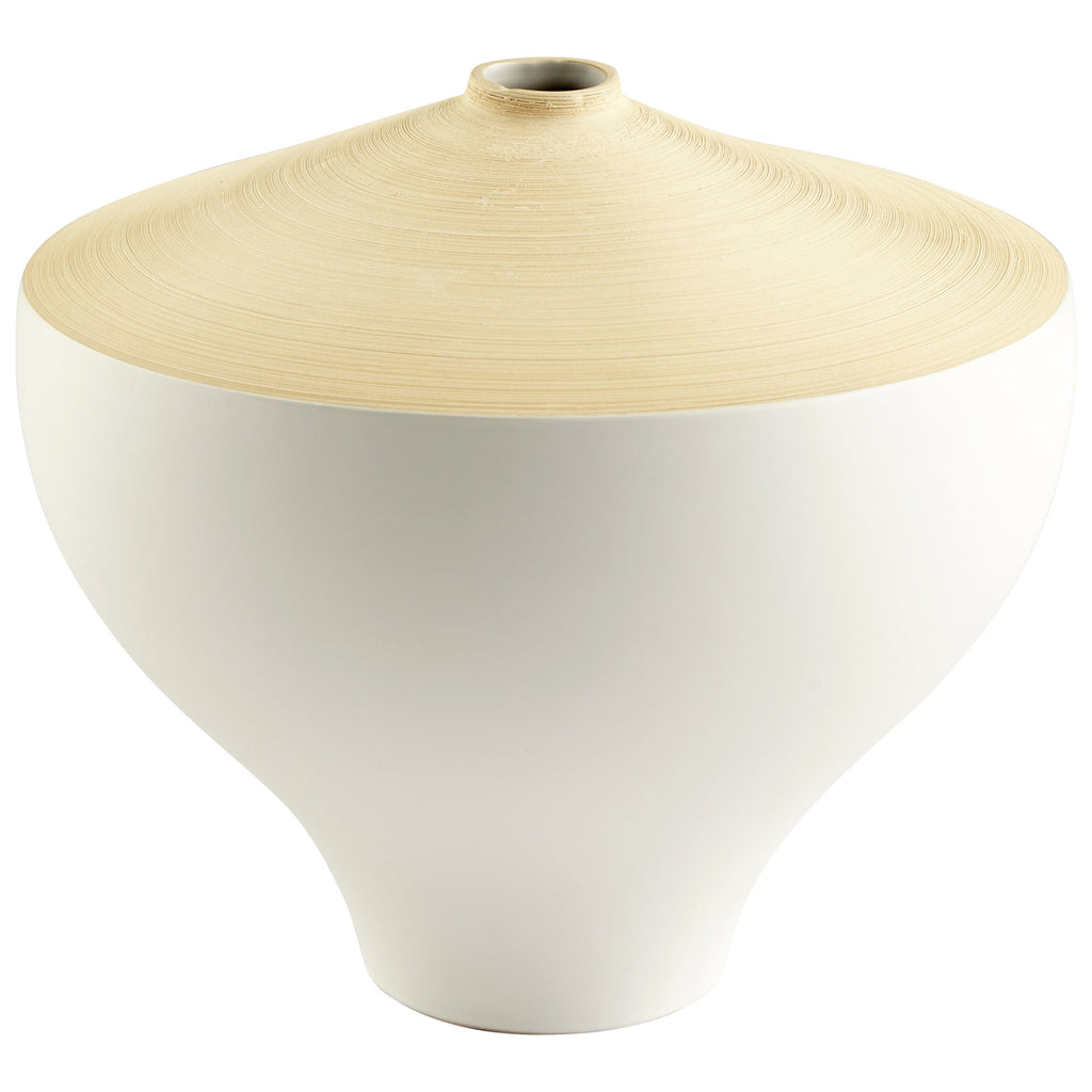 Inez Vase - Matte White - Medium | Cyan Design