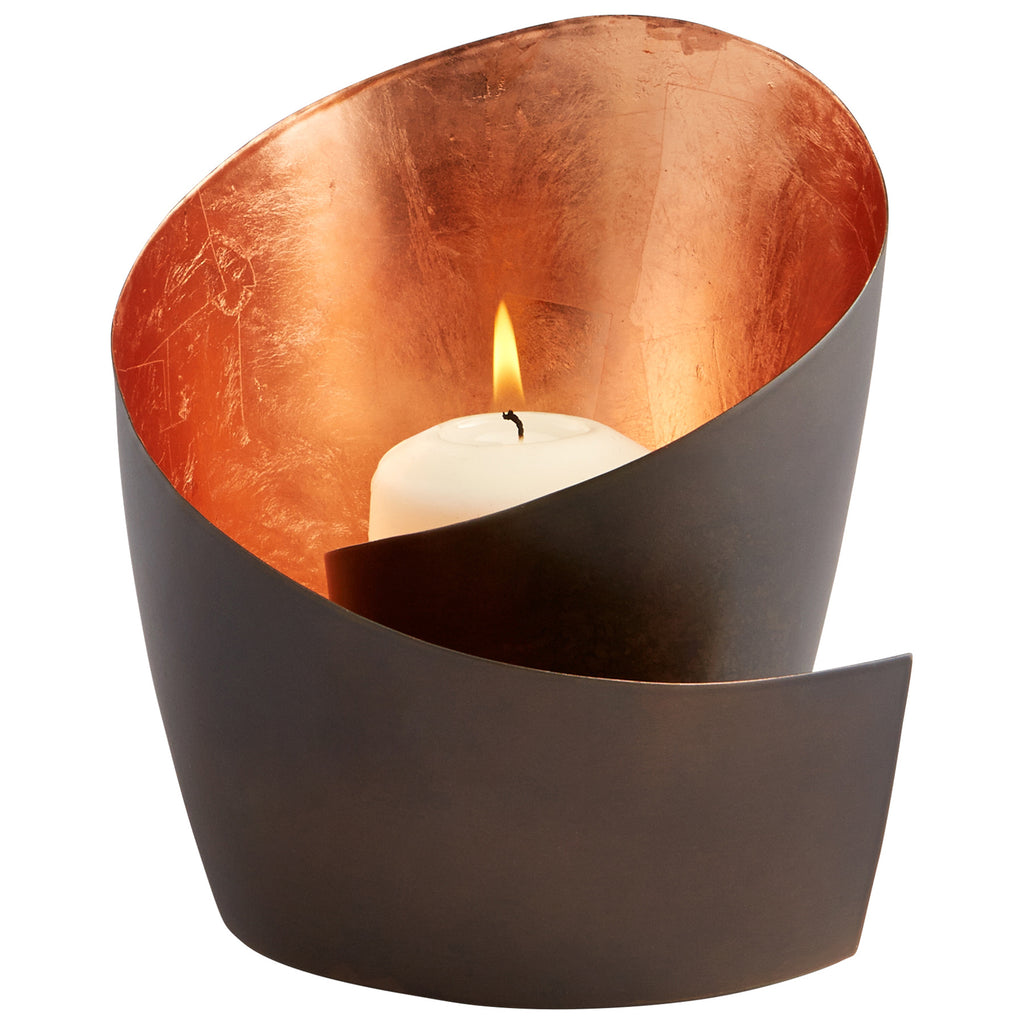 Mars Candleholder - Copper - Small | Cyan Design