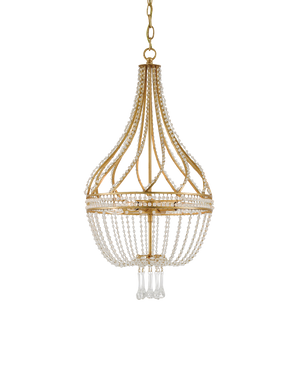 Currey & Co Ingenue Gold Chandelier | 9000-0061