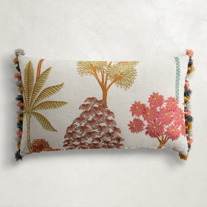 Flora Indoor Lumbar Pillow | Gabriella White - SCH-G105-202336