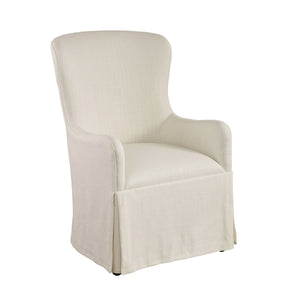 Aliso Upholstered Host Chair W/Casters | Barclay Butera - 934-885-01