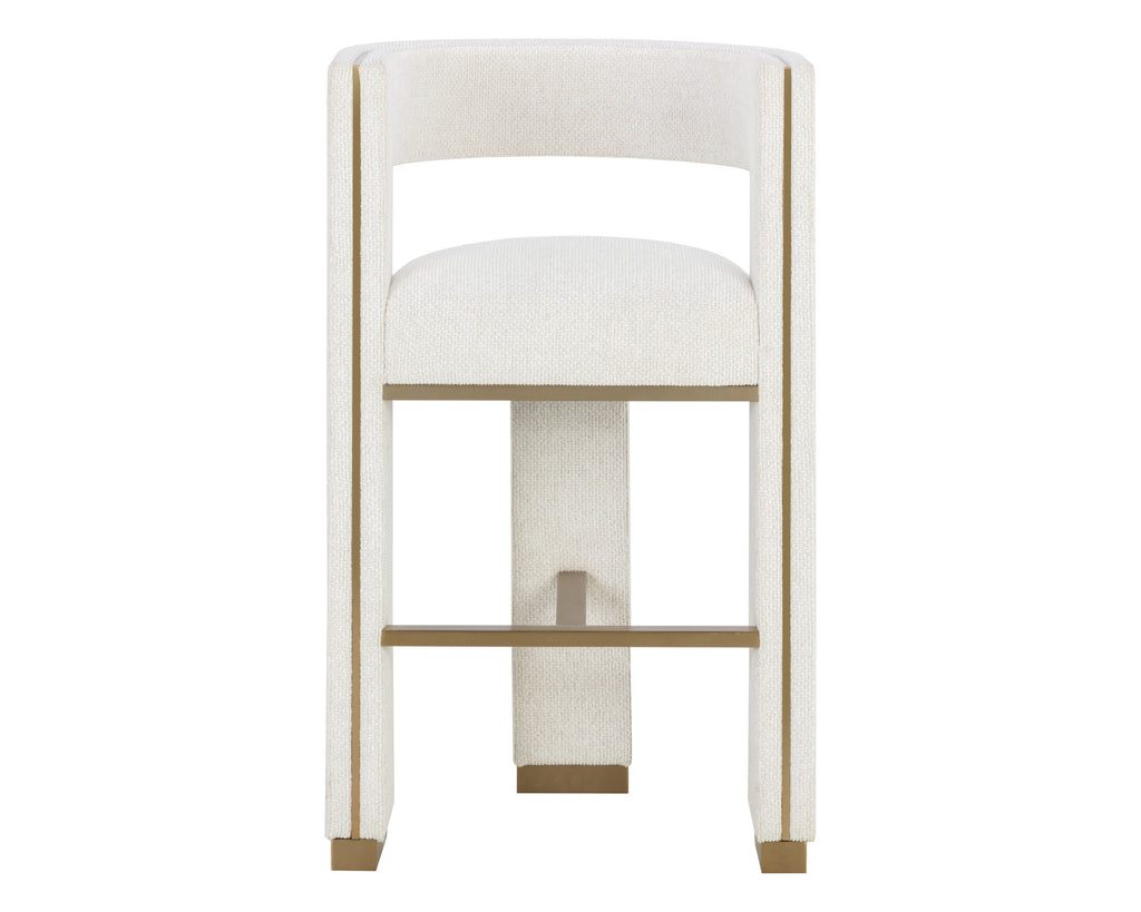 Adamina Barstool - Rhea Light Barley | Sunpan Furniture - 111668