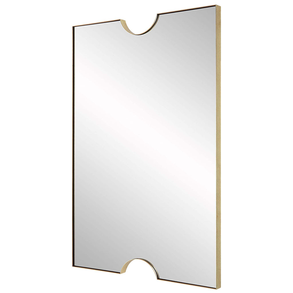 Ticket Gold Vanity Mirror | Uttermost - 09933