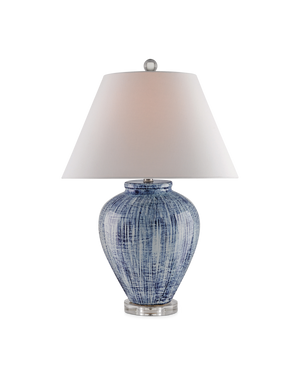 Currey & Co Malaprop Blue Table Lamp | 6224