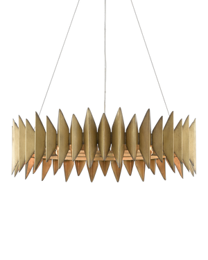 Currey & Co Potter Gold Chandelier | 9000-0521