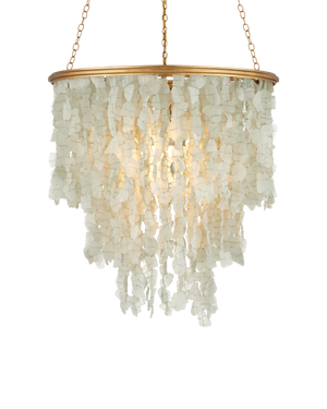 Verre de Mer Medium Chandelier | Currey & Co - 9000-1318
