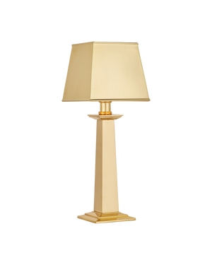 Wander Brass Cordless Table Lamp | Currey & Co - 6700-0041