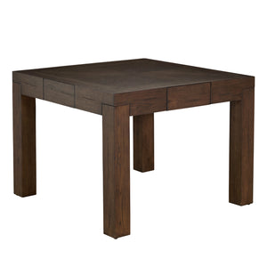Highland Oak Square Legged Dining Table - Dusk | Gabriella White - SCH-175971