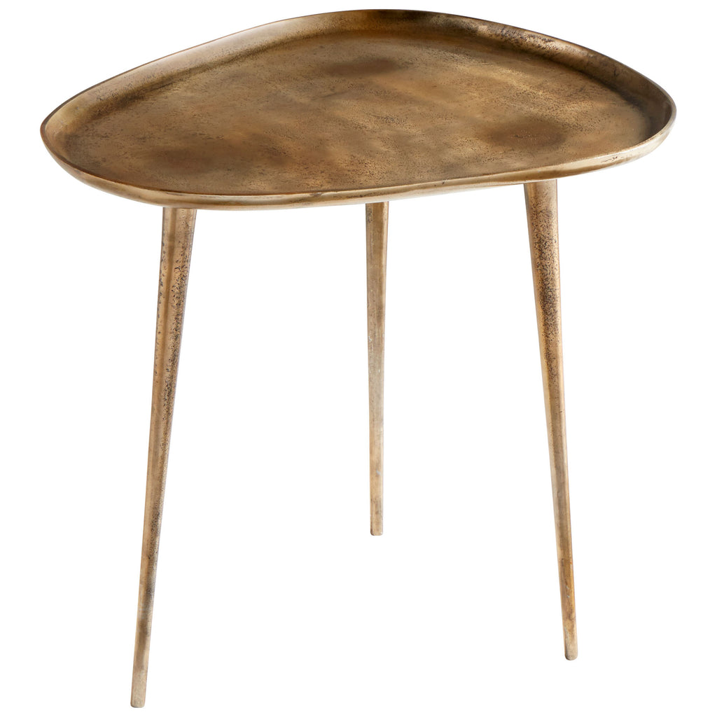 Bexley Side Table - Antique Gold - Large | Cyan Design