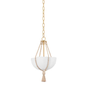 AMBERLEY Pendant - Vintage Gold Leaf | Hudson Valley Lighting - 1013-VGL