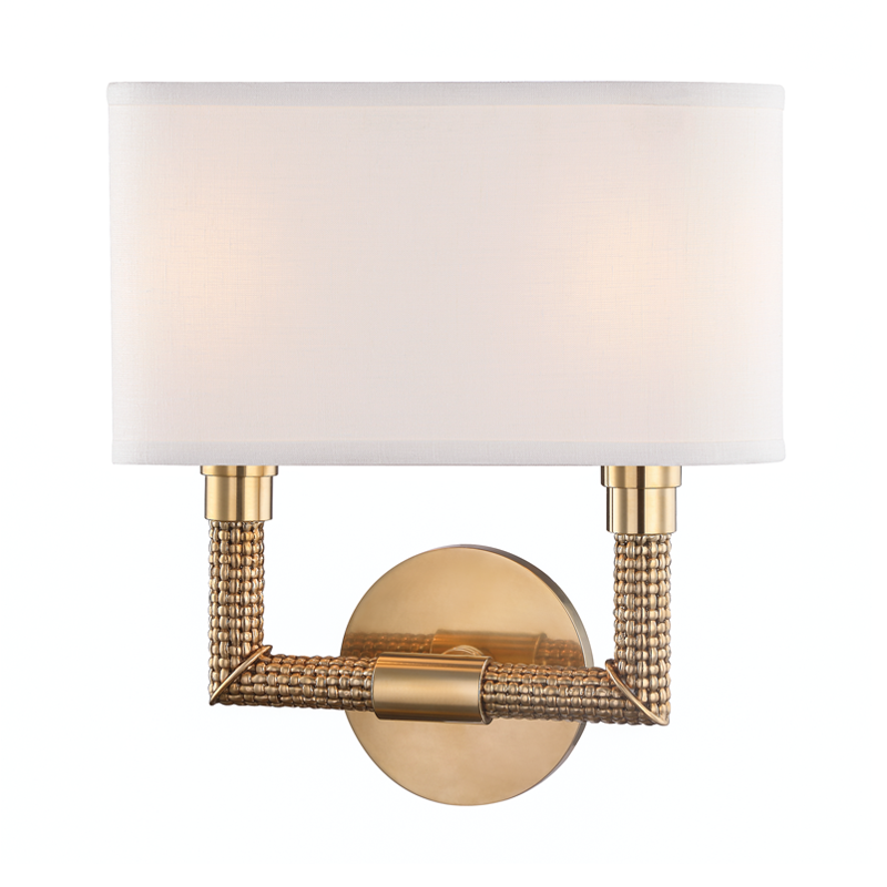 Dubois Wall Sconce | Hudson Valley Lighting - 1022-AGB