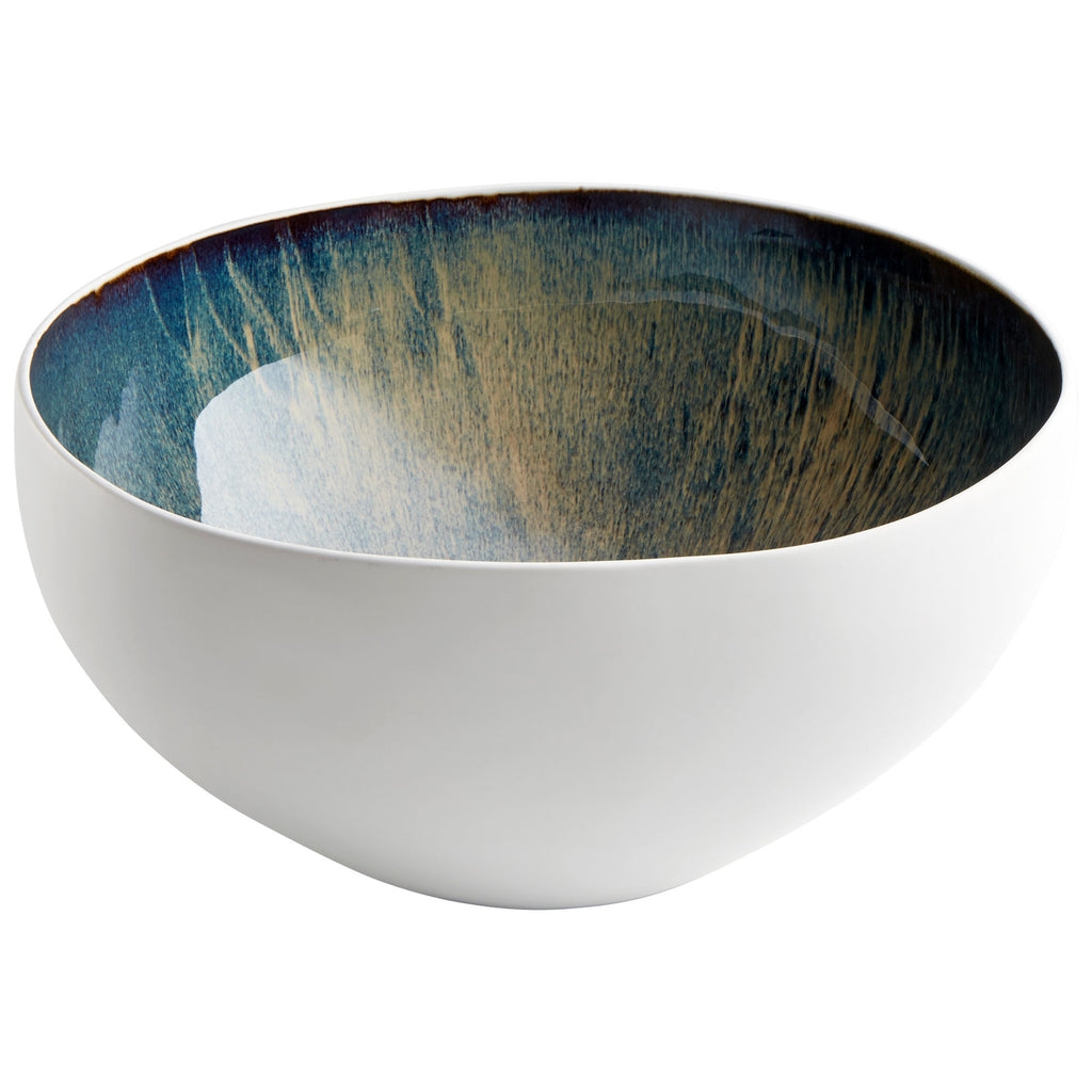 Android Bowl - White And Oyster - Large | Cyan Design