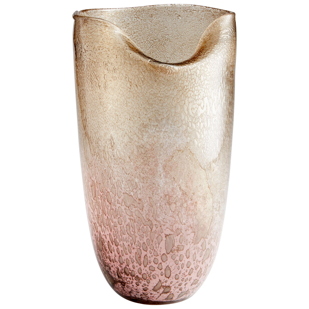 Tall Prospero Vase - Purple And Gold Dust | Cyan Design