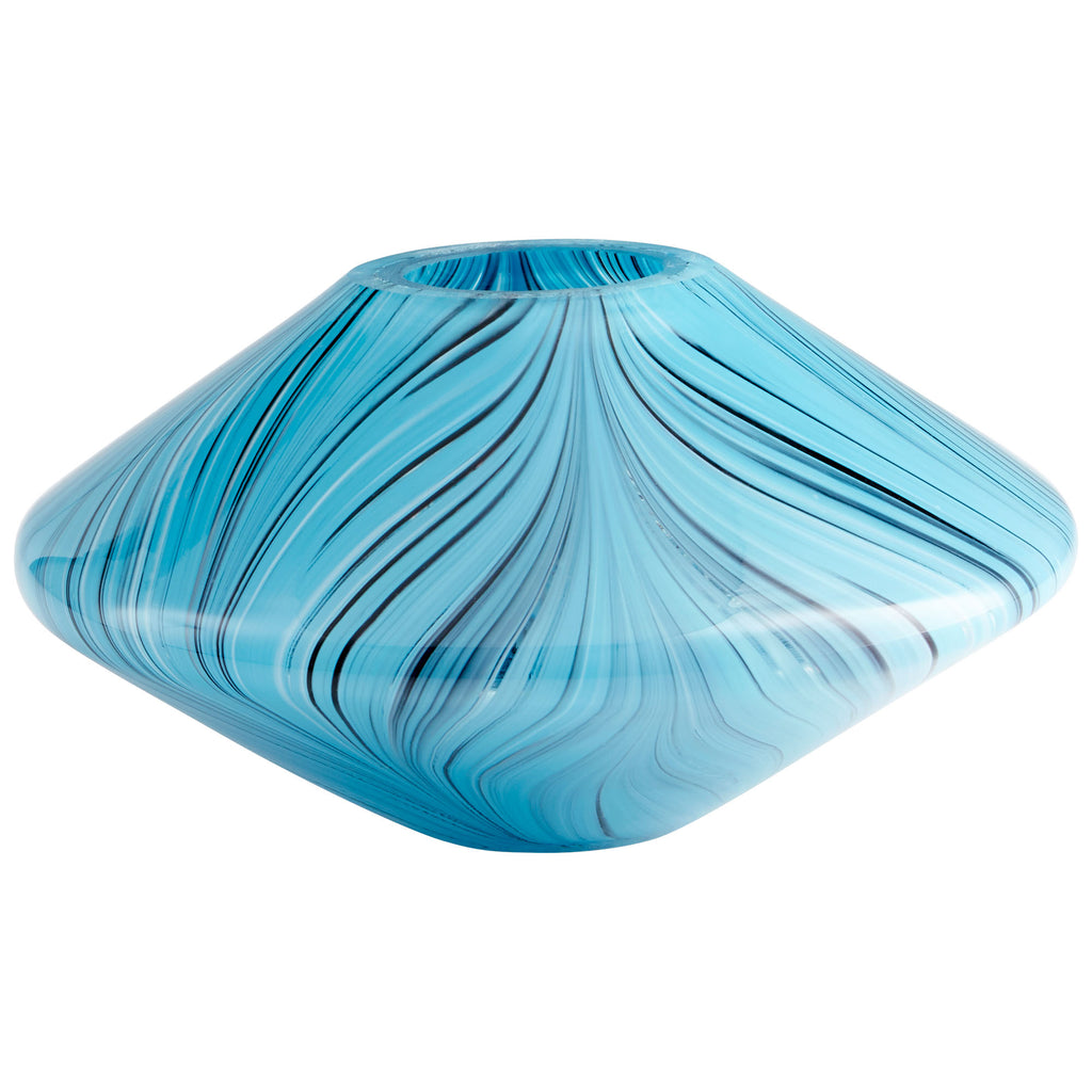Phoebe Vase - Blue - Small | Cyan Design