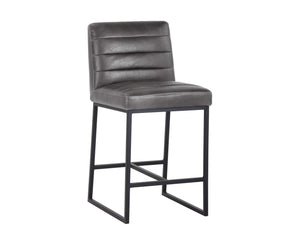 Spyros Counter Stool - Overcast Grey | Sunpan Furniture - 103897V