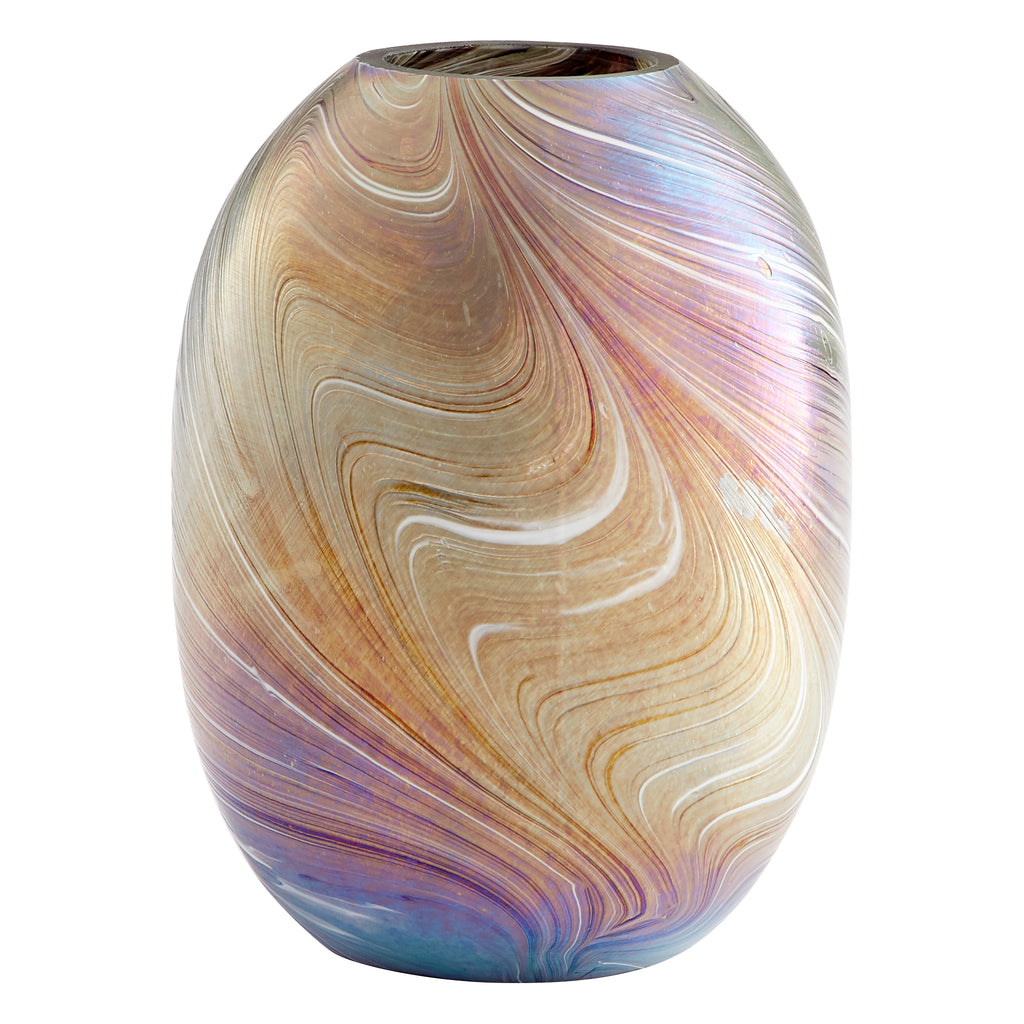 Fiorello Vase - Damascus Grey - Small | Cyan Design