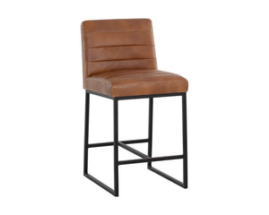 Spyros Counter Stool - Tobacco Tan | Sunpan Furniture - 107763V