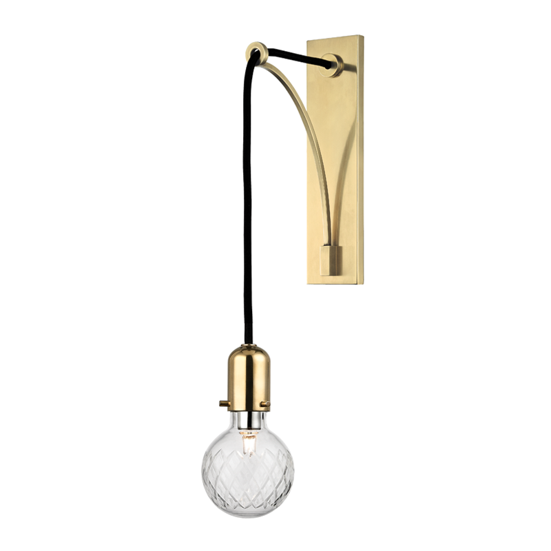 Marlow Wall Sconce | Hudson Valley Lighting - 1101-AGB