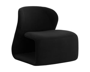 Sophiene Lounge Chair - Abbington Black | Sunpan Furniture - 111777