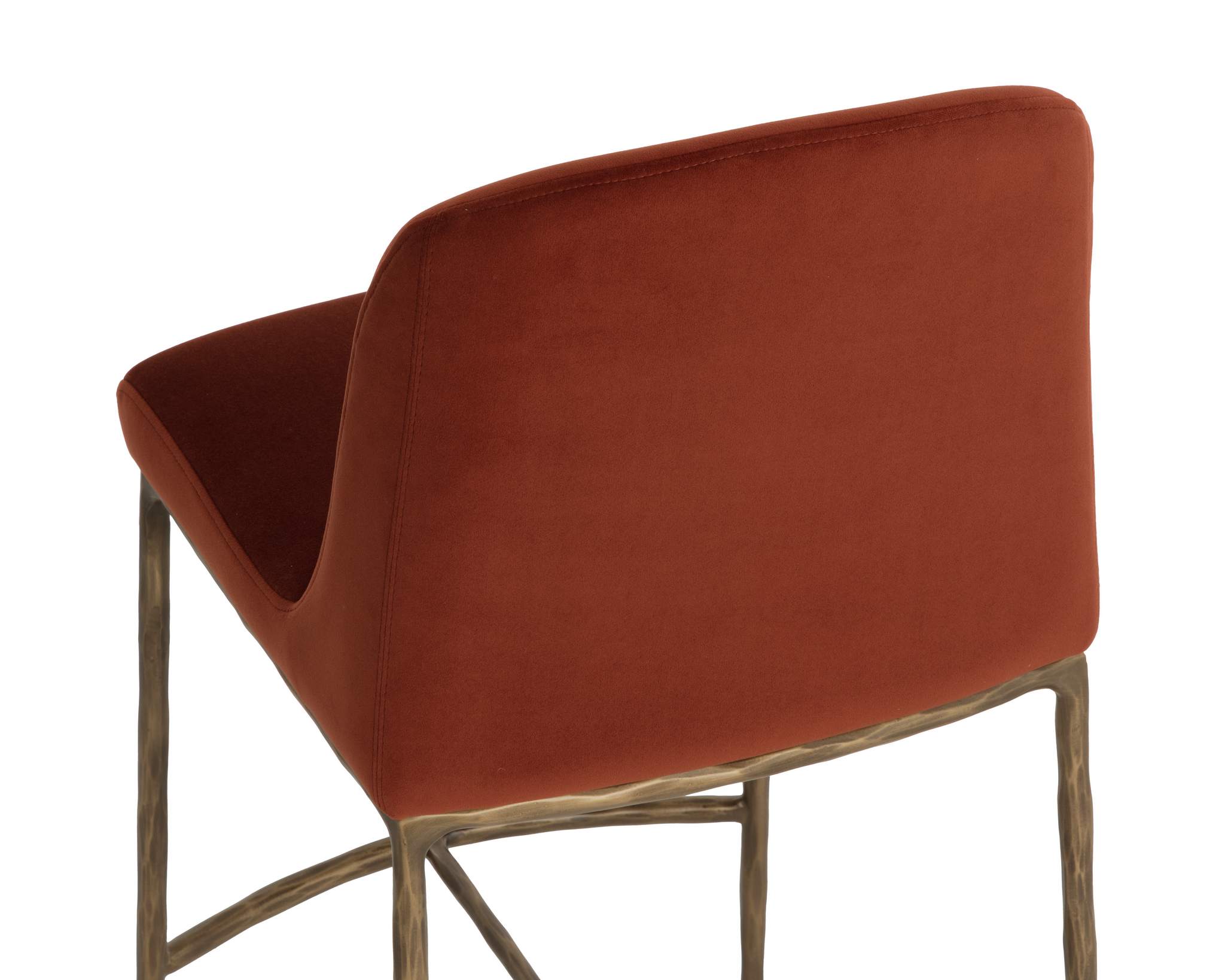 Rust Counter Stools Nestor Counter Stool - Meg Rust | Sunpan Furniture - 112576