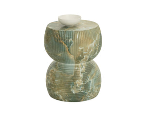 Gemina End Table - Marble Look | Sunpan Furniture - 112758