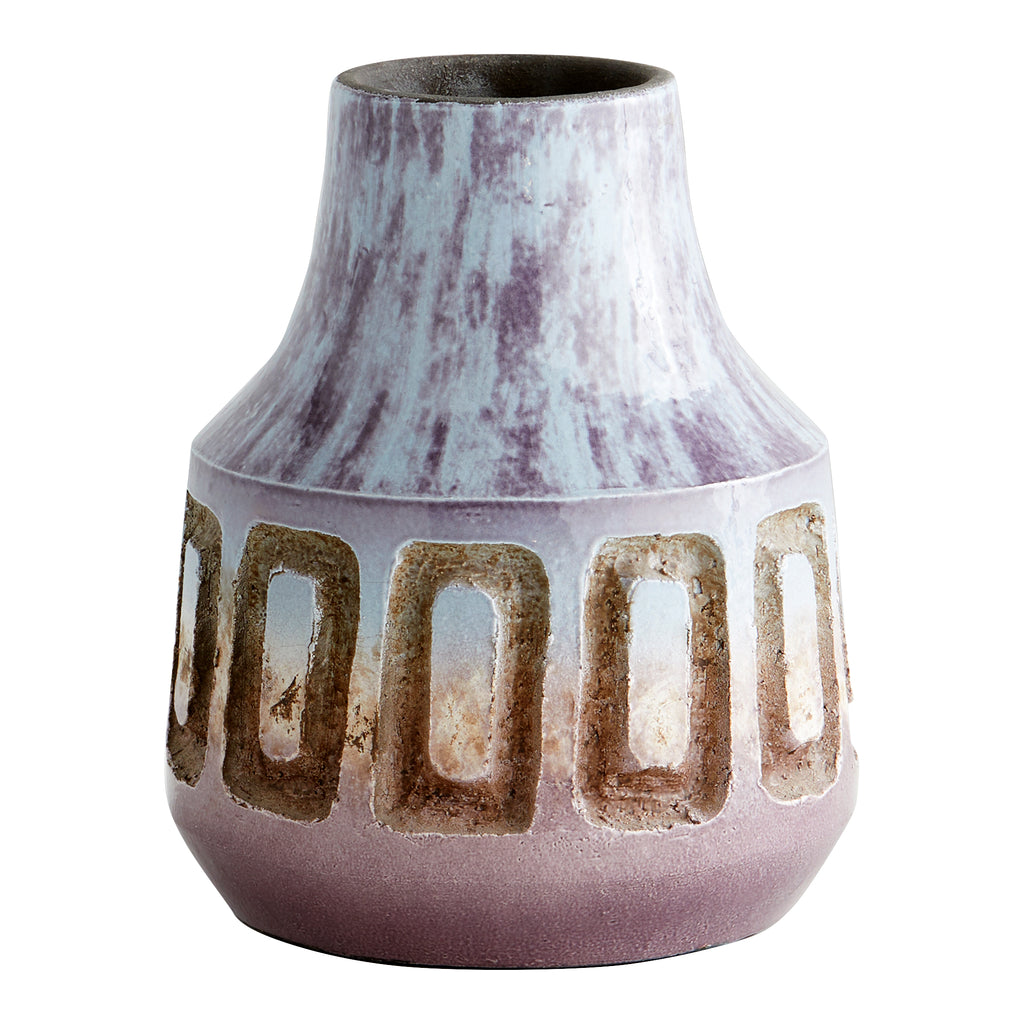 Medium Bako Vase | Cyan Design