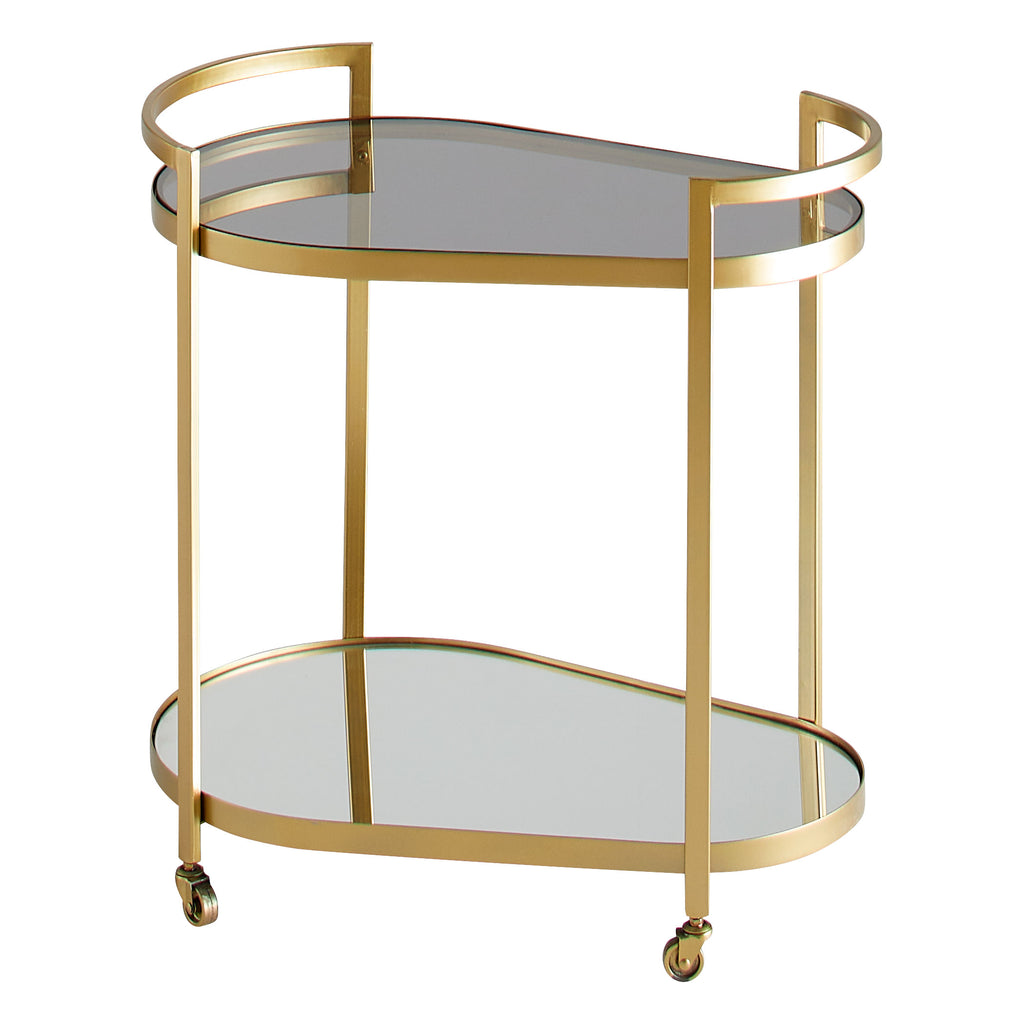Cosmo Bar Cart - Gold | Cyan Design