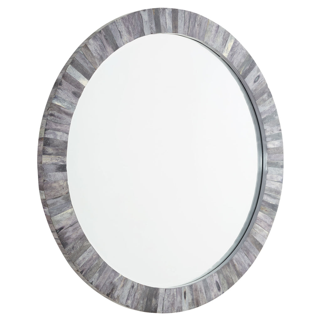 Nautilus Mirror - Grey | Cyan Design
