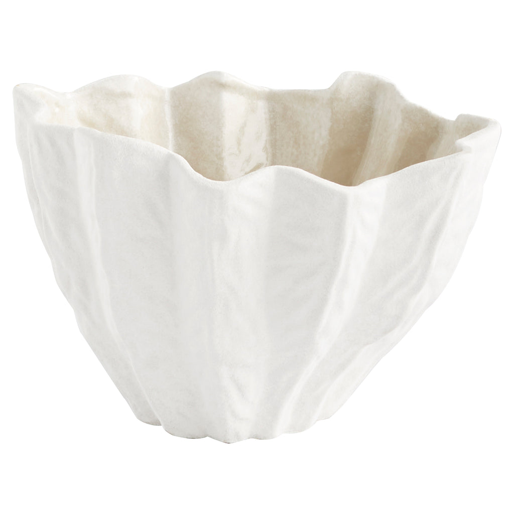 Chloris Bowl - White - Large | Cyan Design