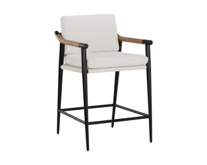 Meadow Counter Stool - Heather Ivory Tweed | Sunpan Furniture - 111451