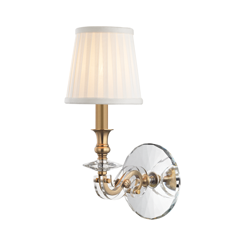 Lapeer Wall Sconce | Hudson Valley Lighting - 1291-AGB