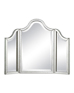 Currey & Co Gilda Silver Vanity Mirror | 1300