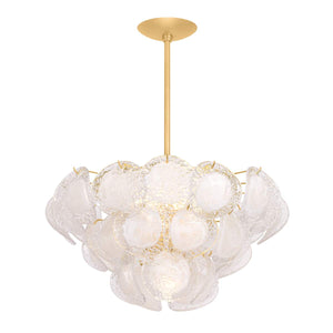 Cedar Hill Chandelier - Vintage Gold Leaf | Hudson Valley Lighting - 1330-VGL