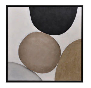Rocky Road - 48" X 48" - Black Floater Frame | Sunpan Furniture - A0167
