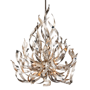 Graffiti Chandelier | Corbett Lighting - 154-49-SL/SS