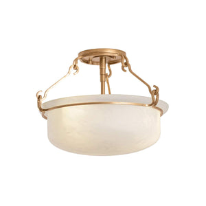 Lowerre Semi Flush - Patina Gold Leaf | Hudson Valley Lighting - 1552-PGL