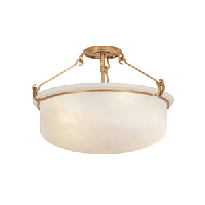 Lowerre Semi Flush - Patina Gold Leaf | Hudson Valley Lighting - 1553-PGL