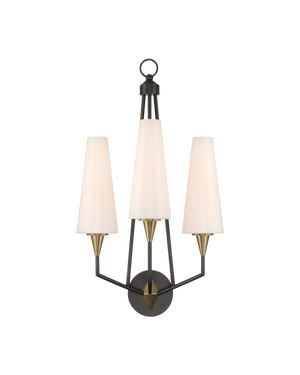 Hennin Wall Sconce | Currey & Co - 5000-0303
