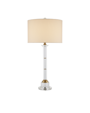 Currey & Co Lothian Clear Table Lamp | 6000-0811