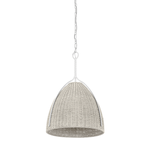 WOODLAWN Pendant - White Plaster | Hudson Valley Lighting - 1718-WP