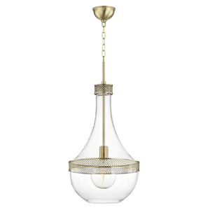 Hagen Pendant | Hudson Valley Lighting - 1814-AGB