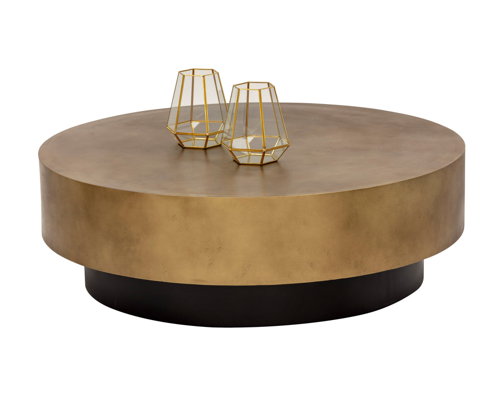 Bernaby Coffee Table - Antique Brass | Sunpan Furniture - 106005