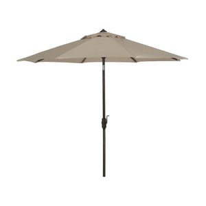 Uv Resistant Ortega 9 Ft Auto Tilt Crank Umbrella | Safavieh - PAT8001