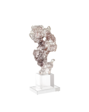 Faux Rock Crystal Medium Sculpture | Currey & Co - 1200-0974