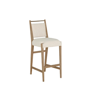Highland Oak Reclined Back Bar Stool - Dawn | Gabriella White - SCH-176006