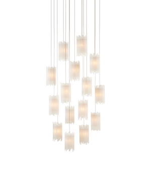 Currey & Co Escenia 15-Light Round Multi-Drop Pendant | 9000-0884